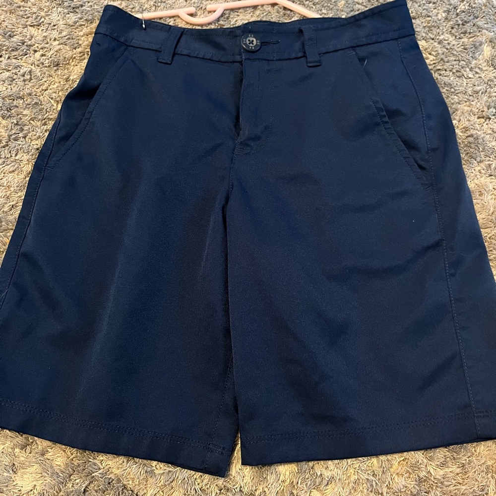 Under Armour Kids Navy Blue Shorts